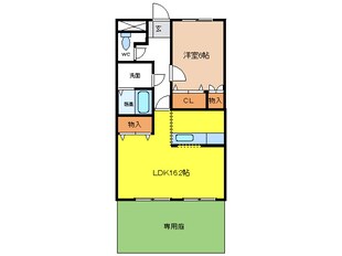 オークヴィレッヂ21　弐番館の物件間取画像